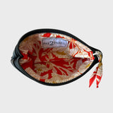 Pochette (fleurs rouge)