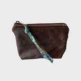 Pochette (fleurs bleues)