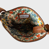 Sacoche en cuir recyclé