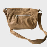 Sacoche en cuir recyclé