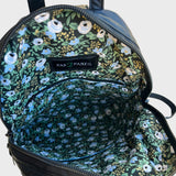 sacoche à dos en cuir recyclé