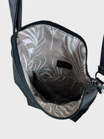 Sacoche en cuir recyclé