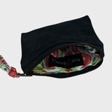 Portemonnaie suède noir