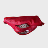 Sacoche en cuir recyclé