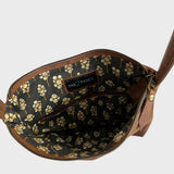 Sacoche en cuir recyclé