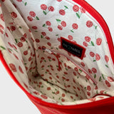 Sacoche en cuir recyclé