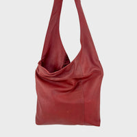 Sacoche en cuir recyclé (avec un petit bobo)