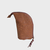 Pochette/coffre à crayons (fleurs mauves)