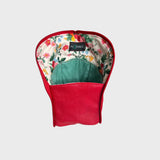 Pochette/coffre à crayons (fleurs)