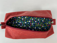 Pochette en coton ciré